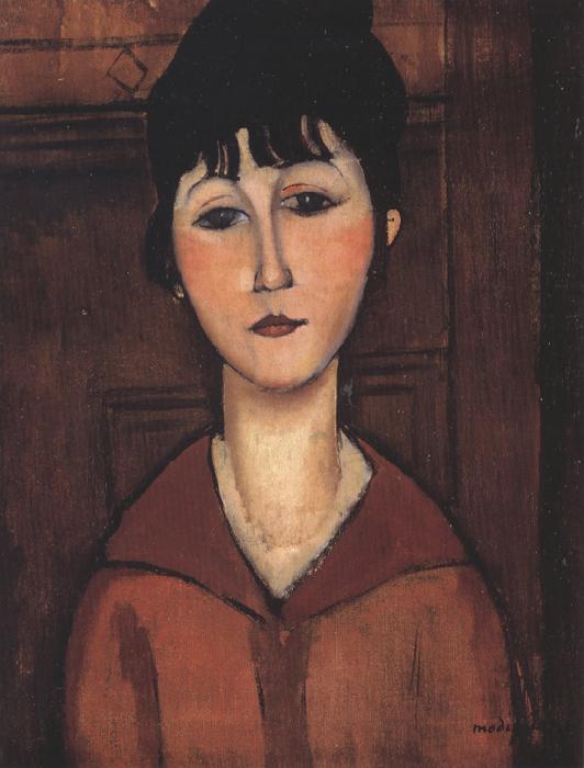 Amedeo Modigliani Ritratto di ragazza or Portrait of a young Woman (mk39)